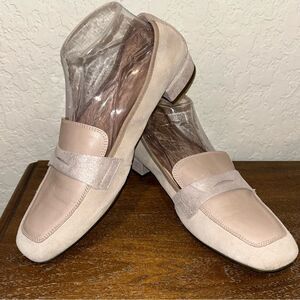 Hispanitas Joy Is A Choice Slip On Suede Leather Loafer Shoes
